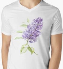 Lilac V-Neck T-Shirt