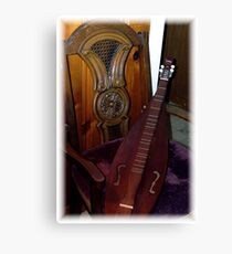 My mountain dulcimer Canvas Print
