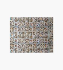 Michaelangelo - Sistine Chapel Ceiling Art Board