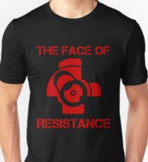 The (bolt) Face of Resistance Unisex T-Shirt