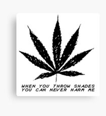 Weed- Shades Canvas Print