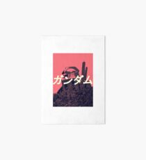 The Gundam Shirt | Mobile Suit RX-78-2 Pink Art Board