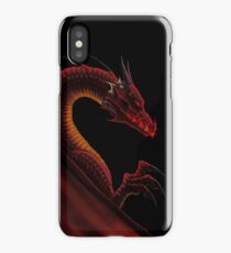Red dragon iPhone Case