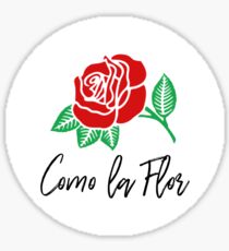 "Como la Flor" Selena Quintanilla Sticker