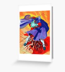 M Bison Greeting Card