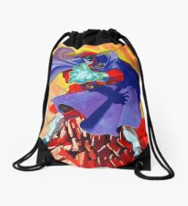 M Bison Drawstring Bag