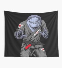 BJJ Shark Wall Tapestry