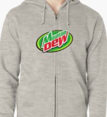 Mountain Dew Logo Zipped Hoodie