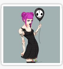 Gloomy Girl Sticker