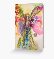 Butterfly Wings Angel Greeting Card