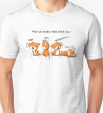 What Does The Fox Say Unisex T-Shirt