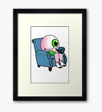 Lazy Eye Framed Print