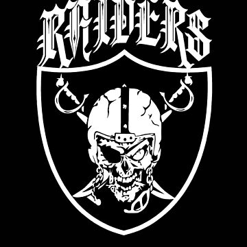 RN4L Raider Nation Sword White T-Shirt (New) Las Vegas Edition