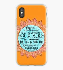 Rejoice iPhone Case