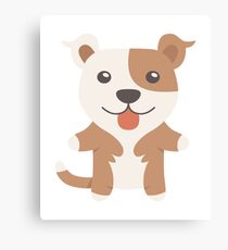 American Pit Bull Terrier Canvas Print