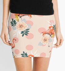 Flamingo Jazz #redbubble #decor #muster Minirock