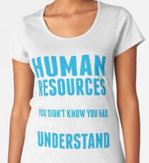 HUMAN RESOURCES Women's Premium T-Shirt