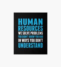 HUMAN RESOURCES Art Board