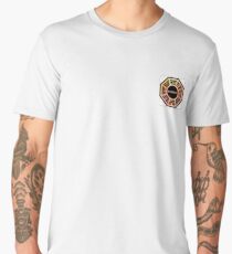 Red, Orange and Yellow Dharma Initiative Sign Men's Premium T-Shirt