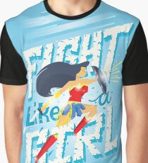 Fight Like A Girl Graphic T-Shirt