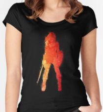 Fire Woman Women's Fitted Scoop T-Shirt