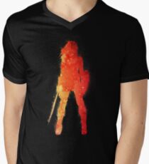 Fire Woman Men's V-Neck T-Shirt