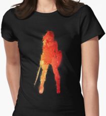 Fire Woman Women's Fitted T-Shirt