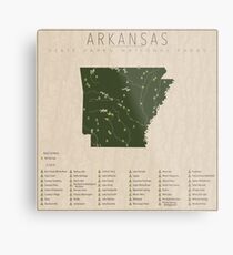 Arkansas Parks Metal Print