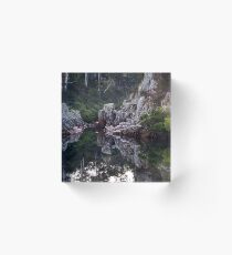 Blue Pool Acrylic Block