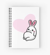 Cuaderno de espiral Pelusa - Corazón simple