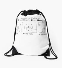 How To Jiu Jitsu - MMA BJJ Apparel Drawstring Bag