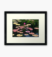 Watercolor Reality Framed Print