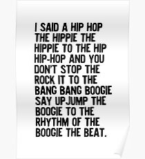 Rappers Delight - Sugar Hill Gang Poster
