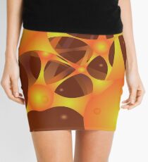 Color abstract background with metaballs. Mini Skirt