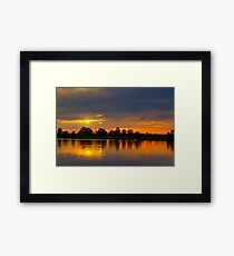 Sunset Framed Print