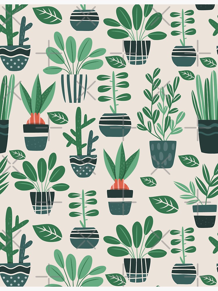 Potted Plants by loveperiwinkle