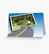 Take this path Greeting Card