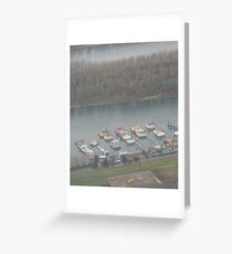 houseboats Greeting Card