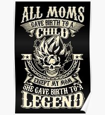 except my mom Poster