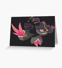 Mega Banette Greeting Card