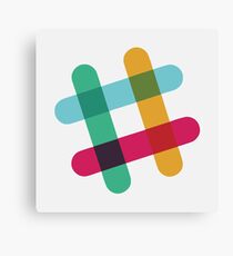Slack Canvas Print
