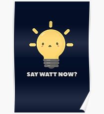 Funny Science Physics Pun T-Shirt Poster