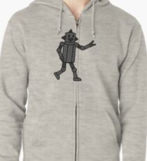 Vintage CP Robot 1 Zipped Hoodie