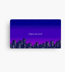 Vaporwave Canvas Print