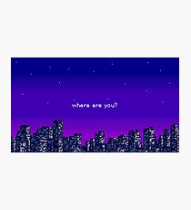 Lámina fotográfica Vaporwave
