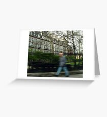 Drive by. Greeting Card
