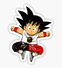 goku shark Sticker