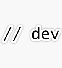 //dev Sticker