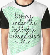 Kiss Me Under The Light Of A Thousand Stars Graphic T-Shirt