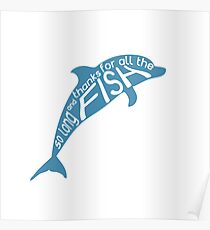 So Long and Thanks for All the Fish Poster